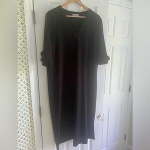Stunning Ganni black dress in excellent condition